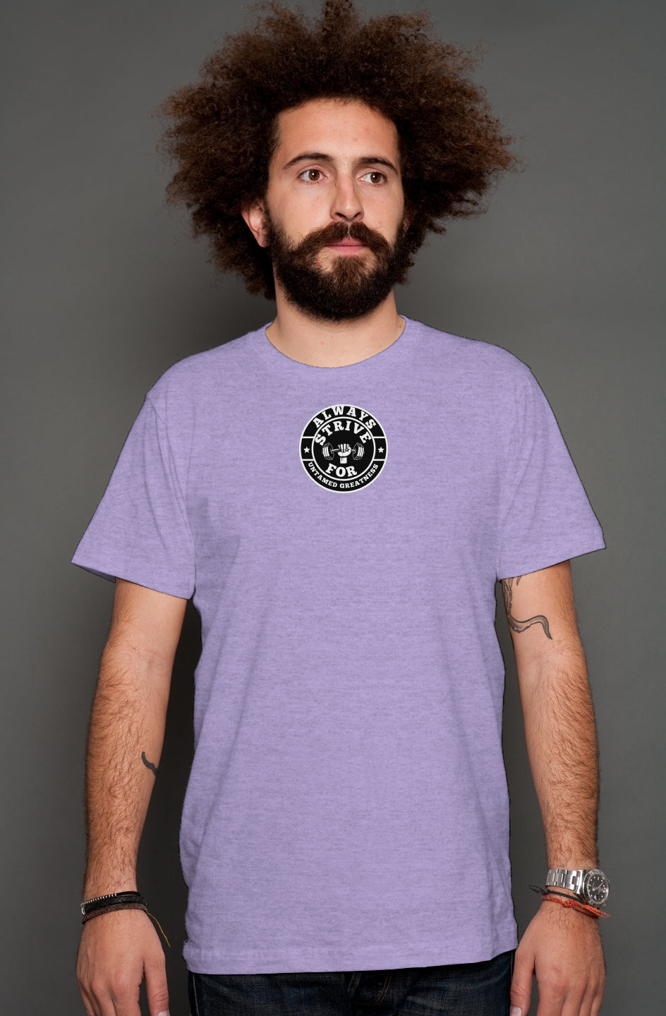 UC - FOREVER GREATNESS Men's heather t shirt