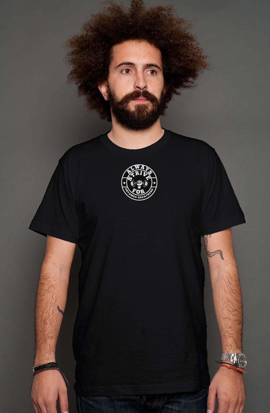 UC - FOREVER GREATNESS Men's heather t shirt