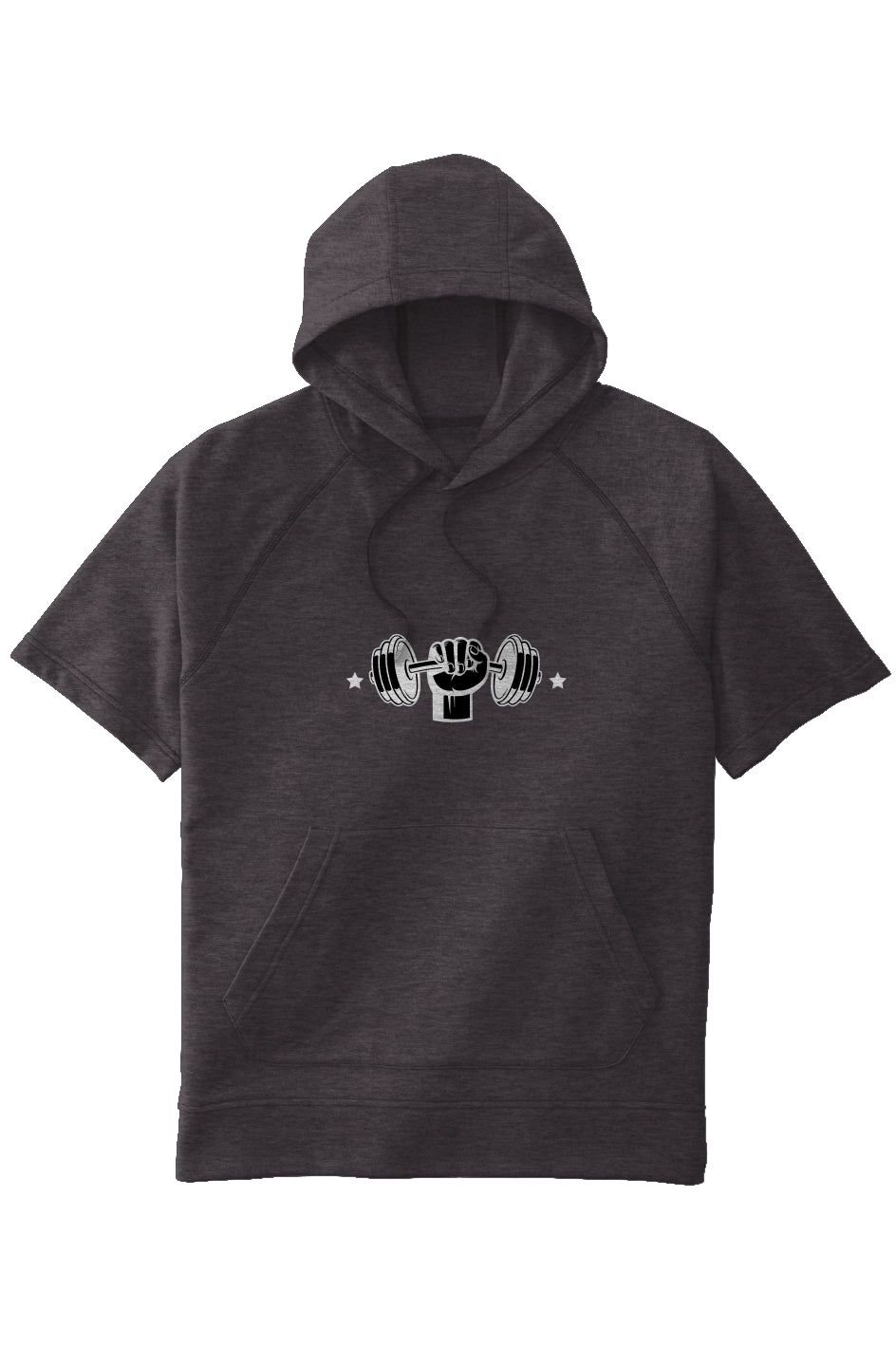 UC- FOREVER GREATNESS Tri-Blend Fleece S/S Hooded Pullover