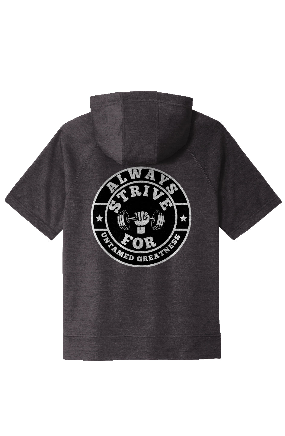 UC- FOREVER GREATNESS Tri-Blend Fleece S/S Hooded Pullover
