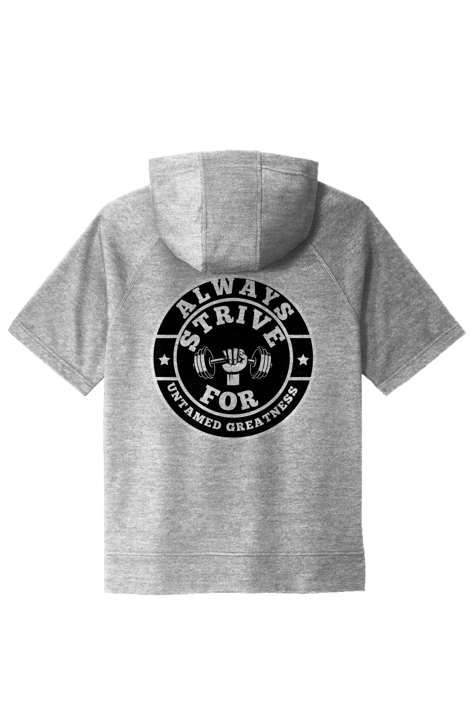 UC- FOREVER GREATNESS Tri-Blend Fleece S/S Hooded Pullover
