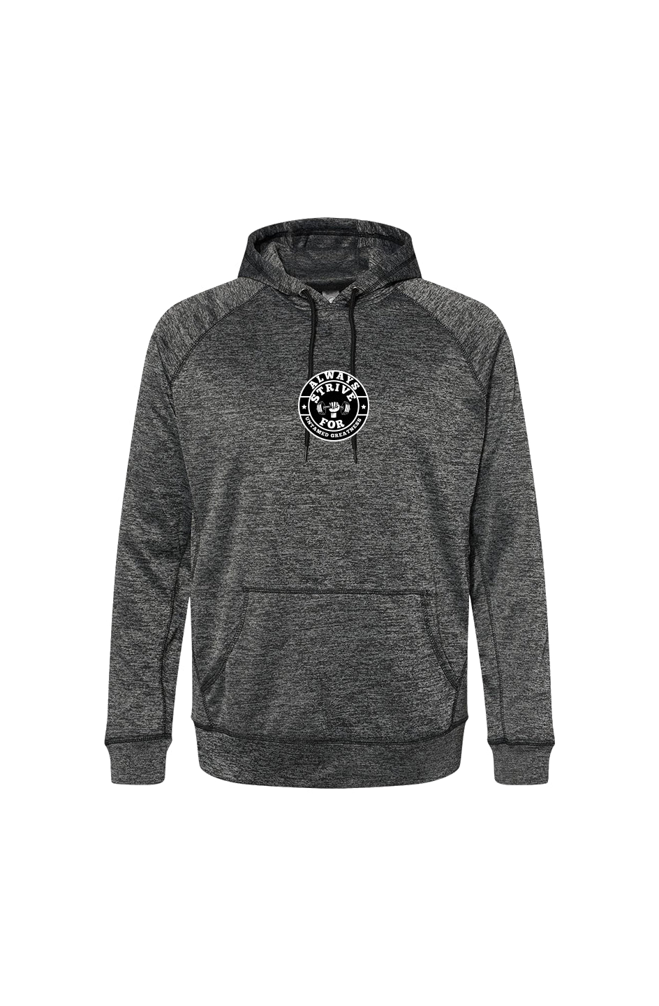 UC - FOREVER GREATNESS Heather Charcoal Raglan Pullover Sweatshirt
