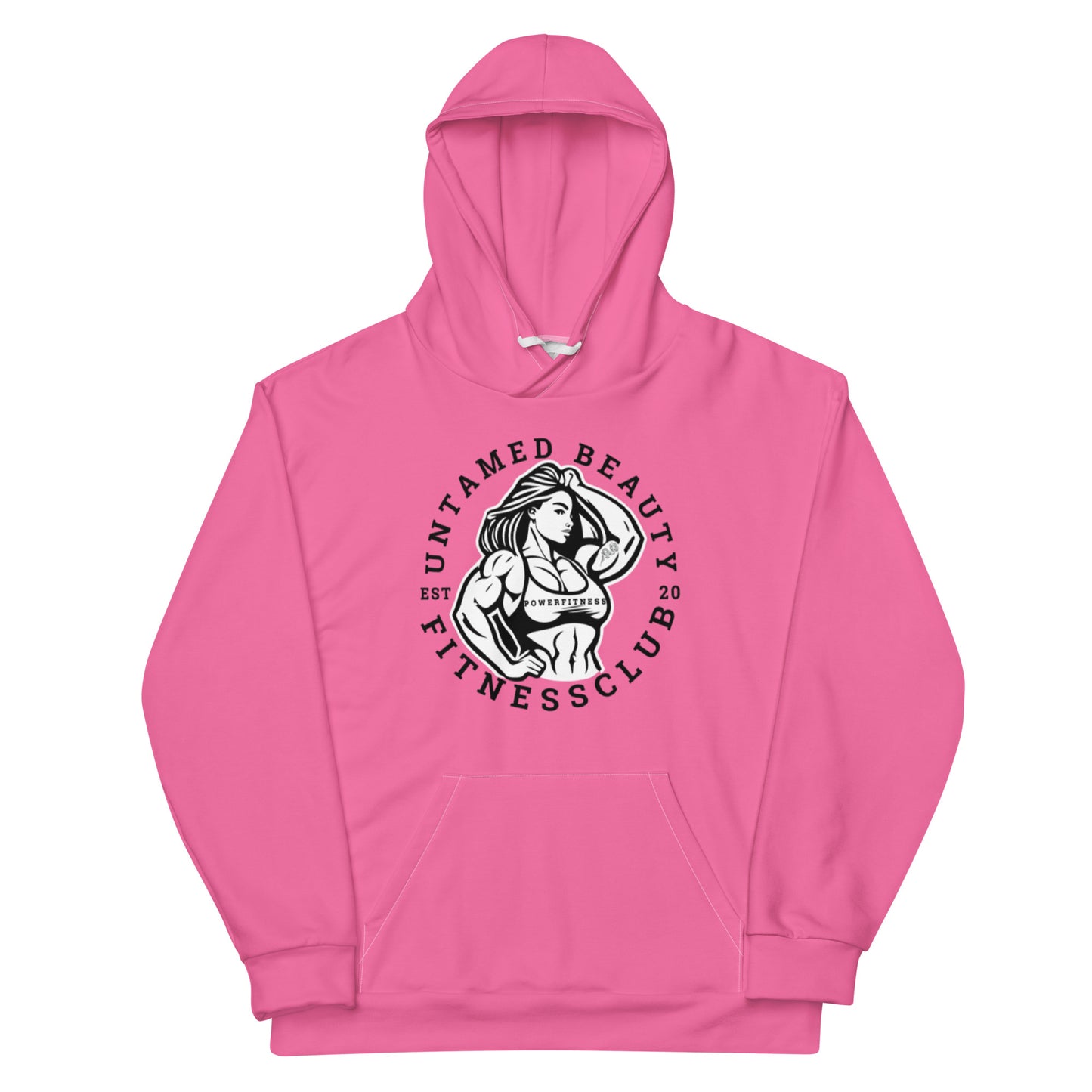 UNTAMED BEAUTY POWER FITNESS CLUB - Unisex Hoodies
