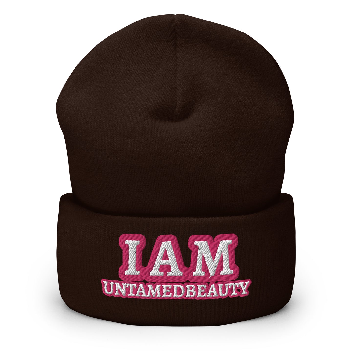 IAM UNTAMED BEAUTY - Cuffed Beanies