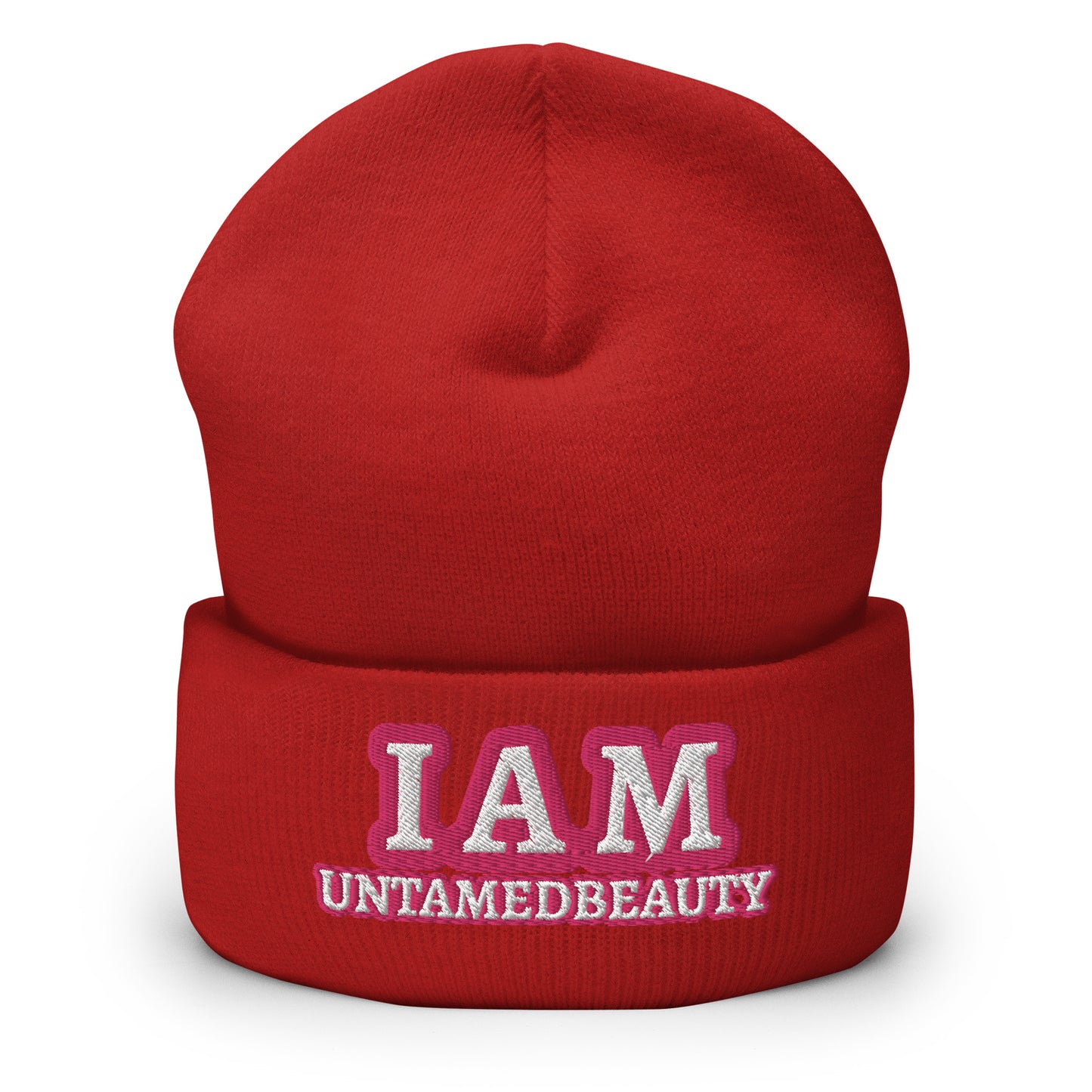 IAM UNTAMED BEAUTY - Cuffed Beanies