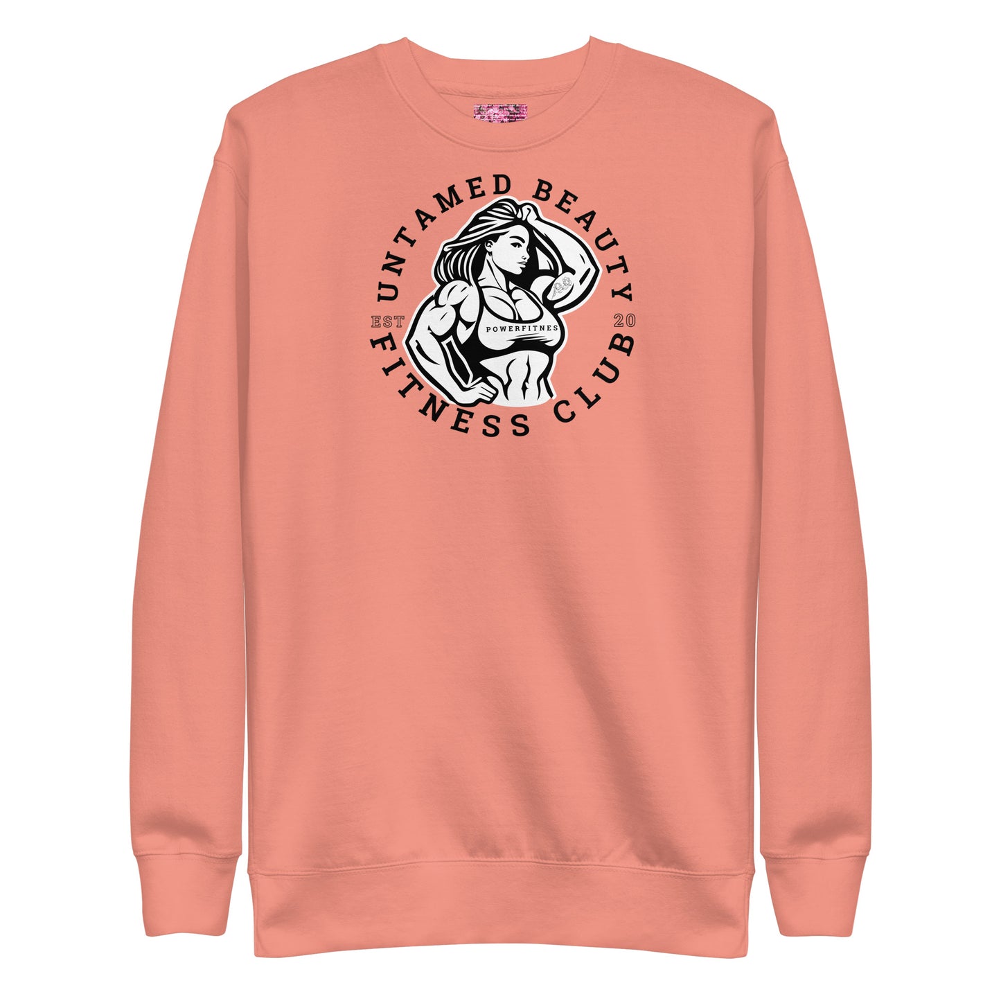 UNTAMED BEAUTY POWER FITNESS CLUB - Unisex Premium Sweatshirts
