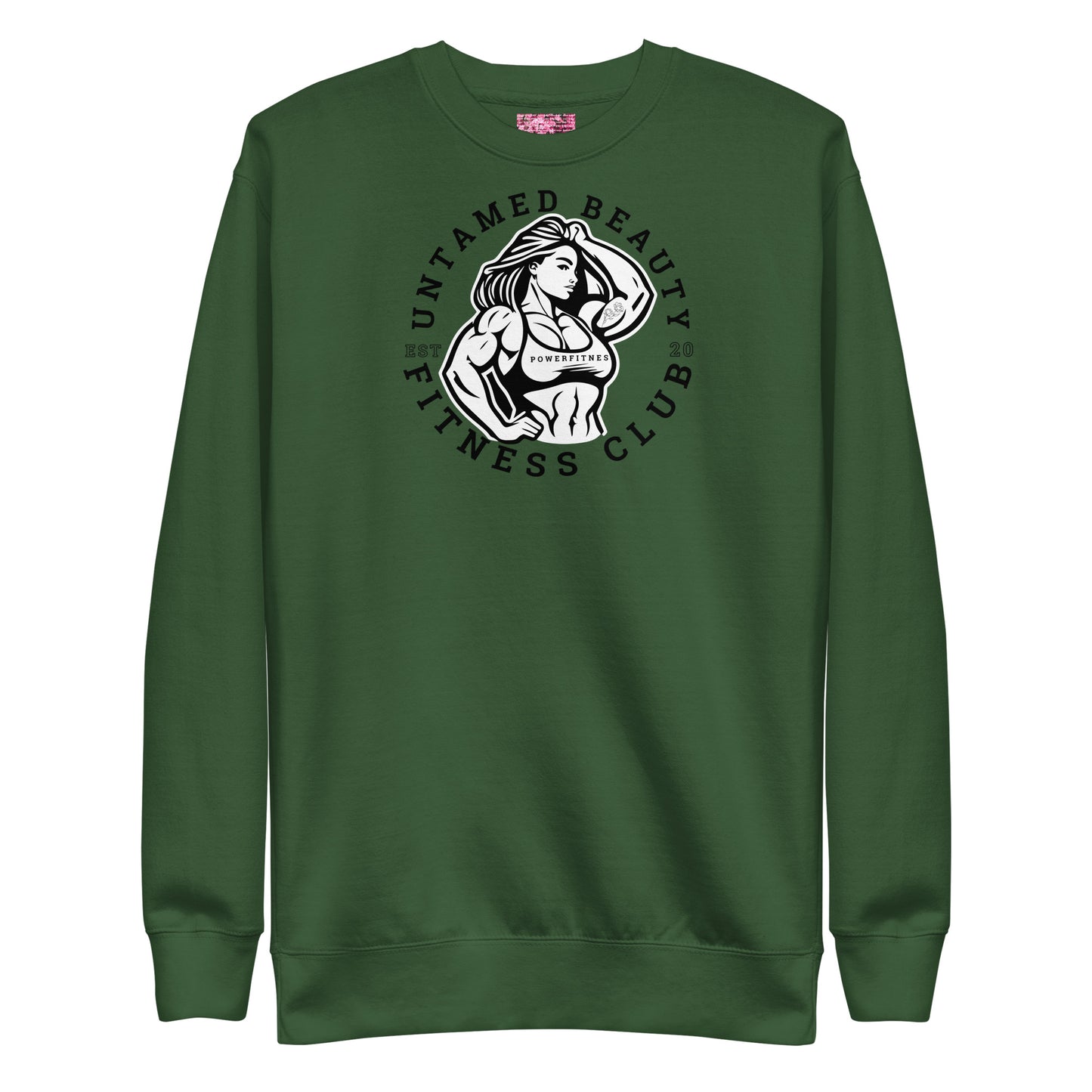 UNTAMED BEAUTY POWER FITNESS CLUB - Unisex Premium Sweatshirts