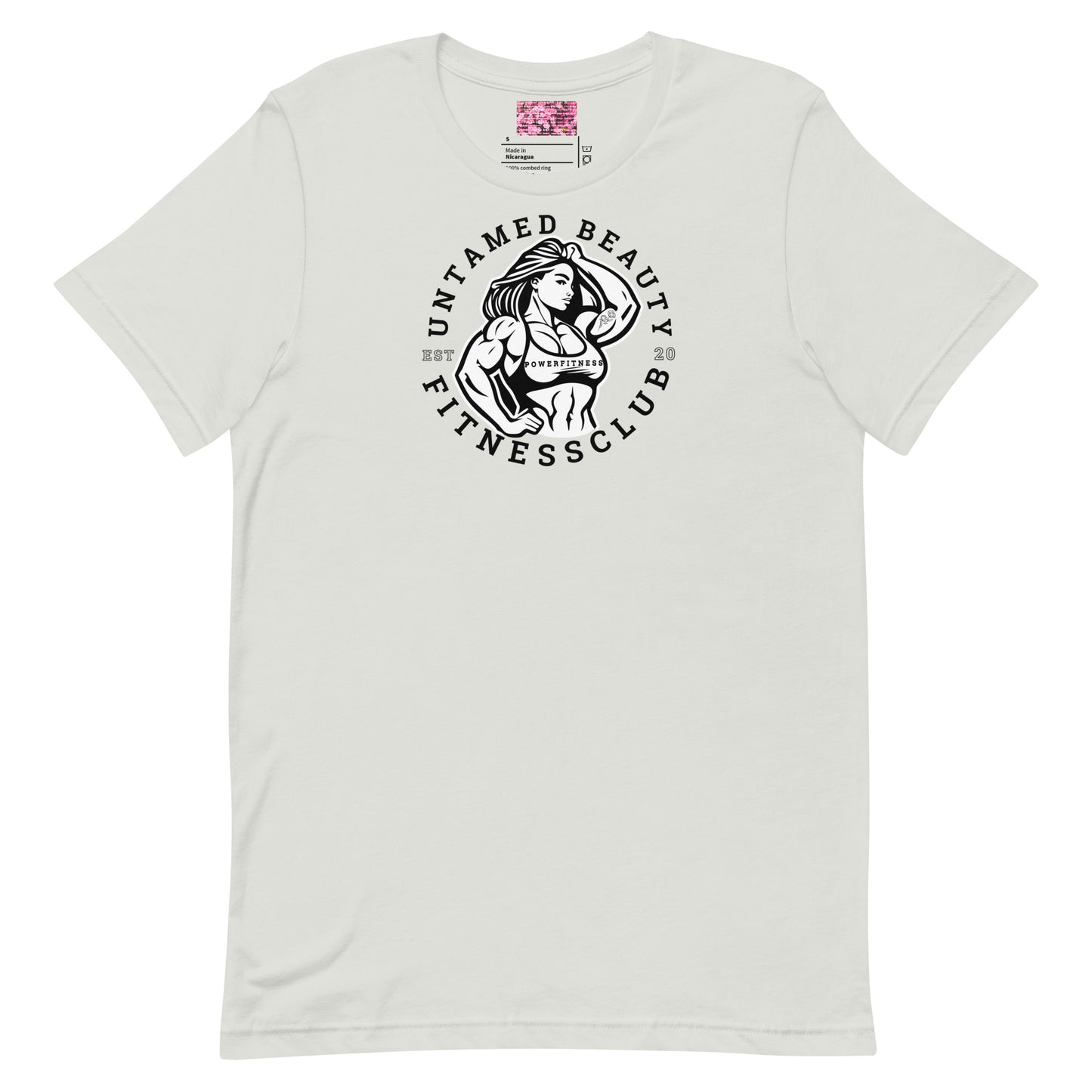 UNTAMED BEAUTY POWER FITNESS CLUB - Unisex t-shirts