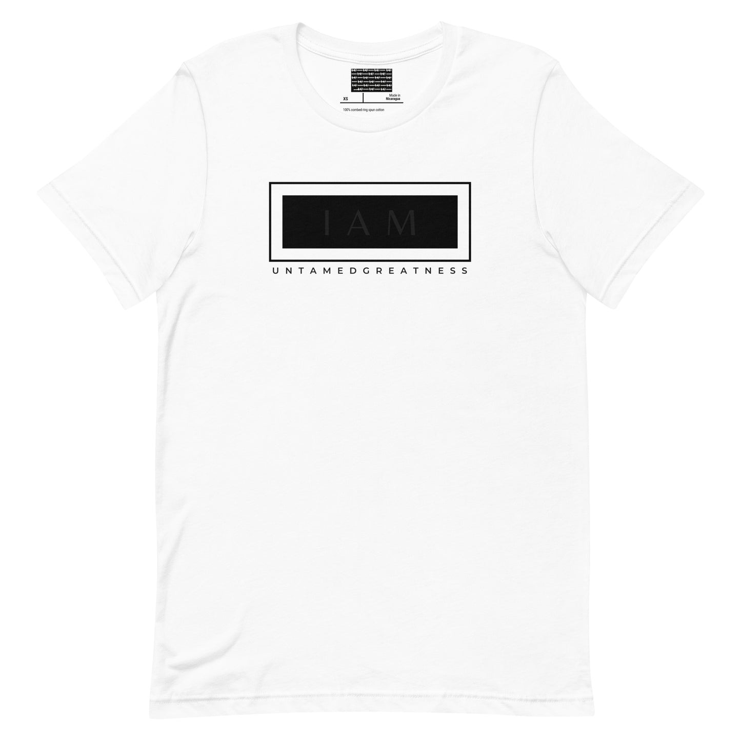 IAM UNTAMED GREATNESS - Unisex t-shirt
