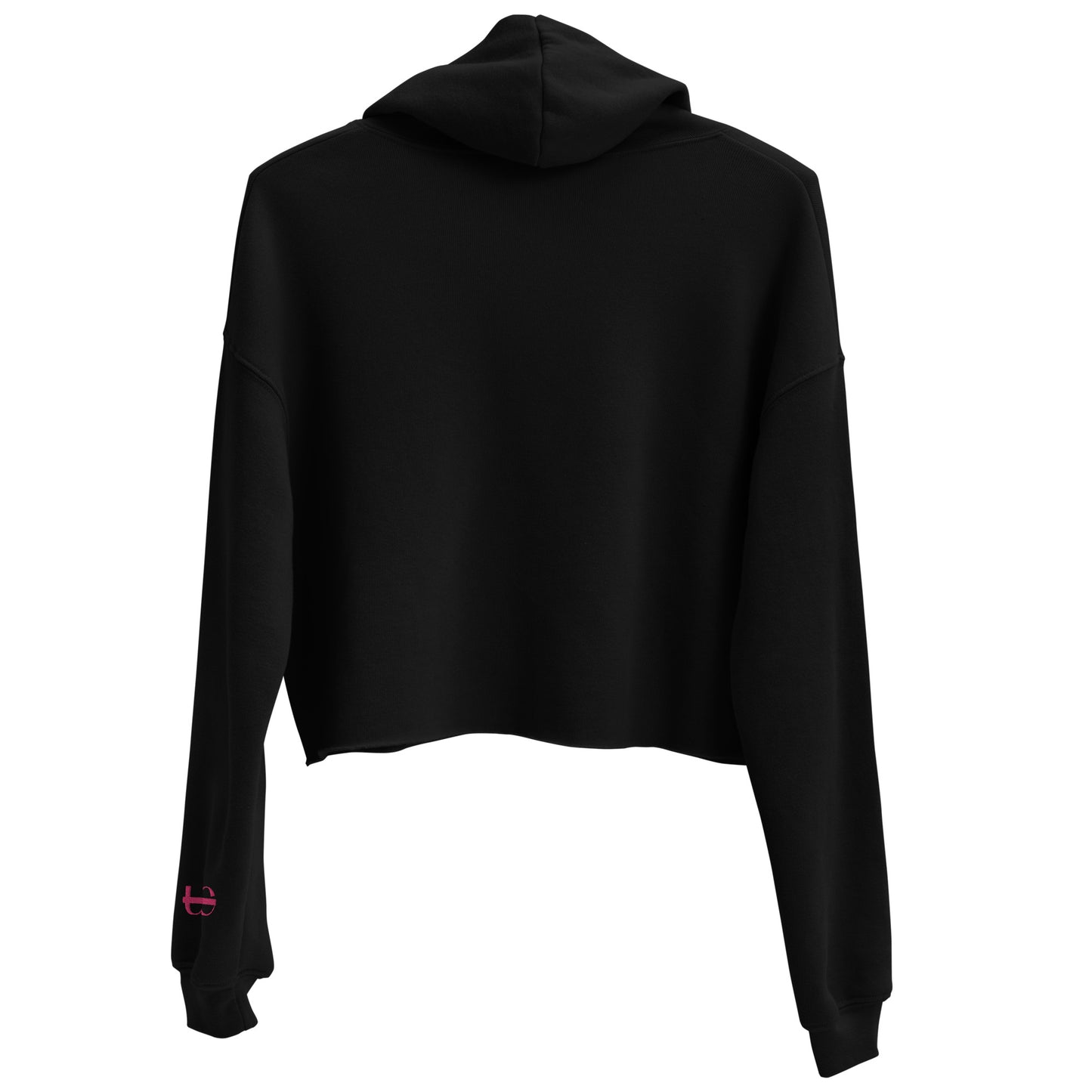 UNTAMED BEAUTY FITNESS CLUB - Crop Hoodie (emblem)