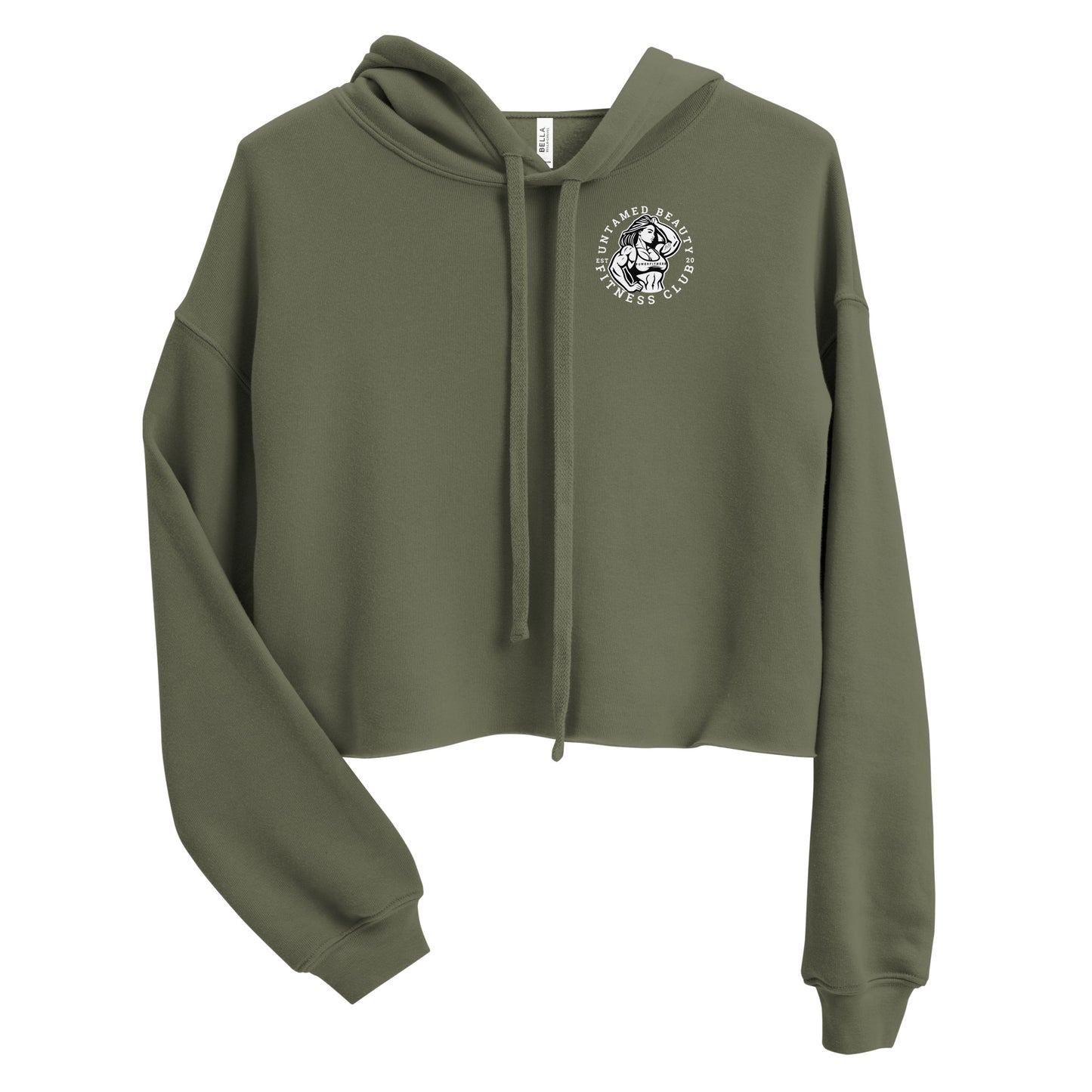 UNTAMED BEAUTY FITNESS CLUB - Crop Hoodie