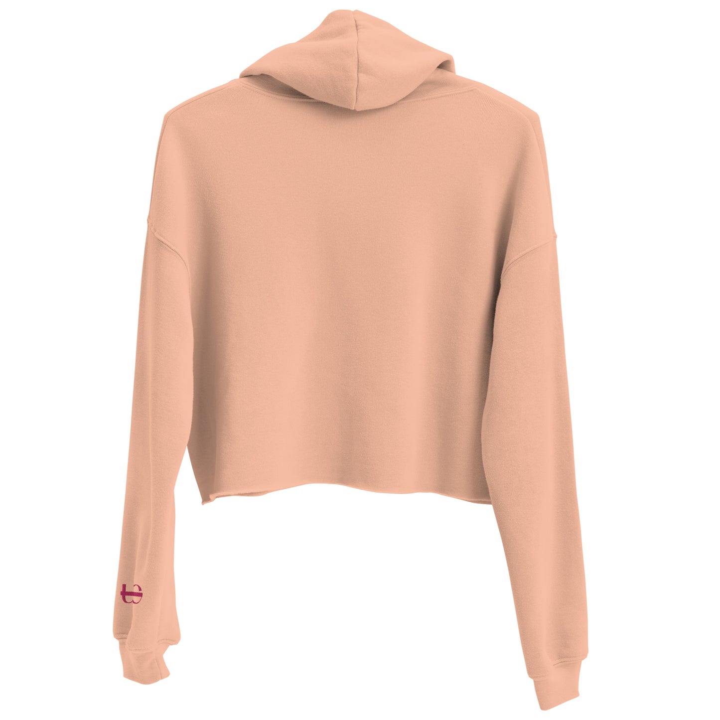 UNTAMED BEAUTY FITNESS CLUB - Crop Hoodie (emblem)