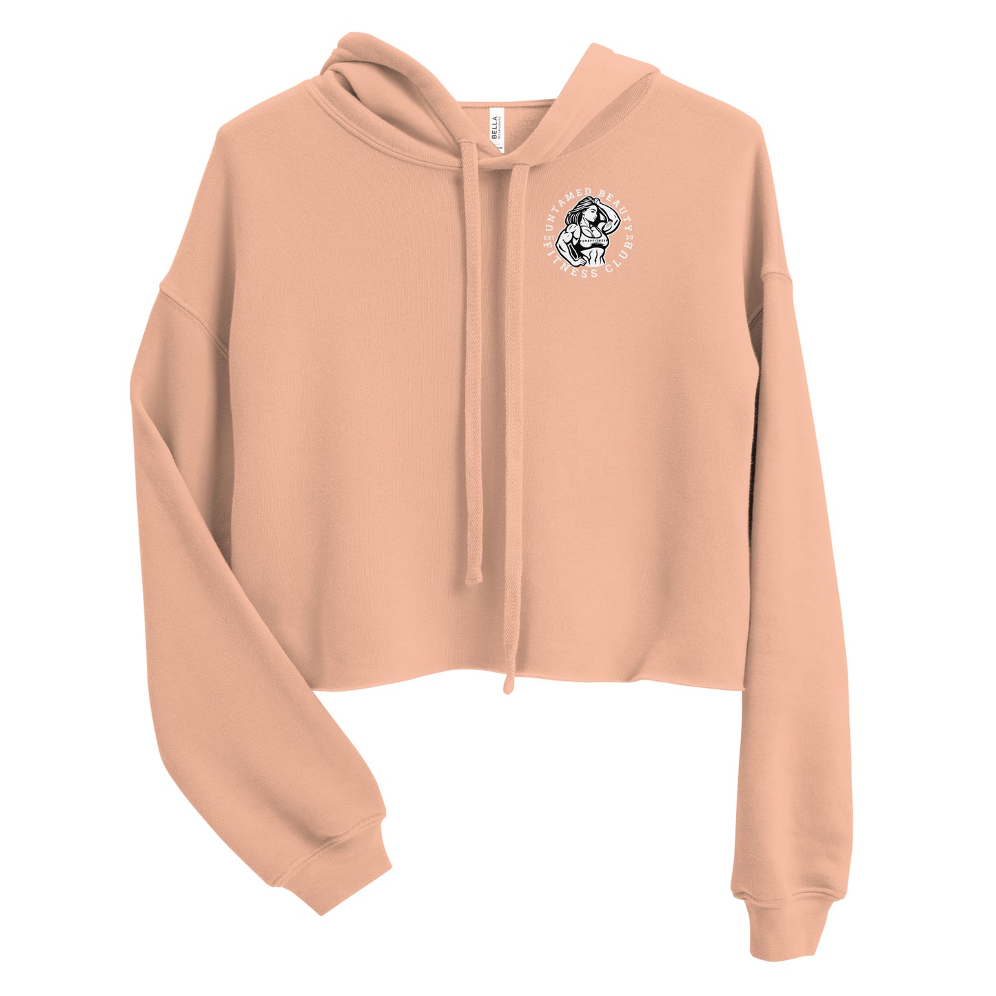 UNTAMED BEAUTY FITNESS CLUB - Crop Hoodie