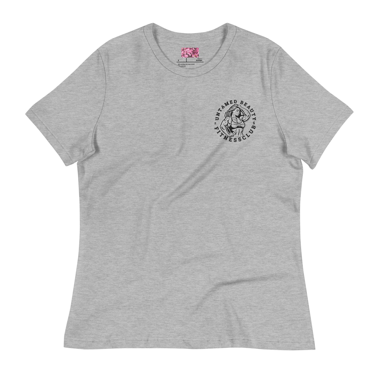 UNTAMED BEAUTY FITNESS CLUB - Women's Relaxed T-Shirt