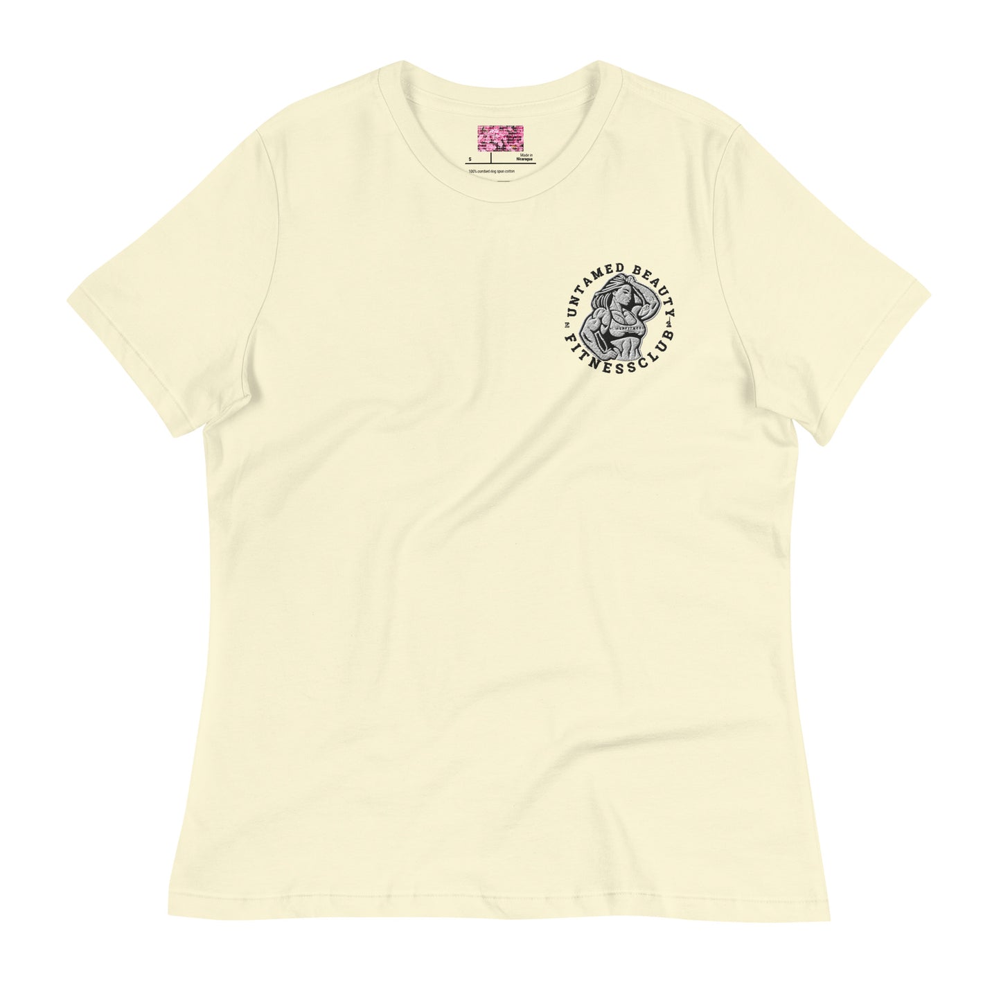 UNTAMED BEAUTY FITNESS CLUB - Women's Relaxed T-Shirt