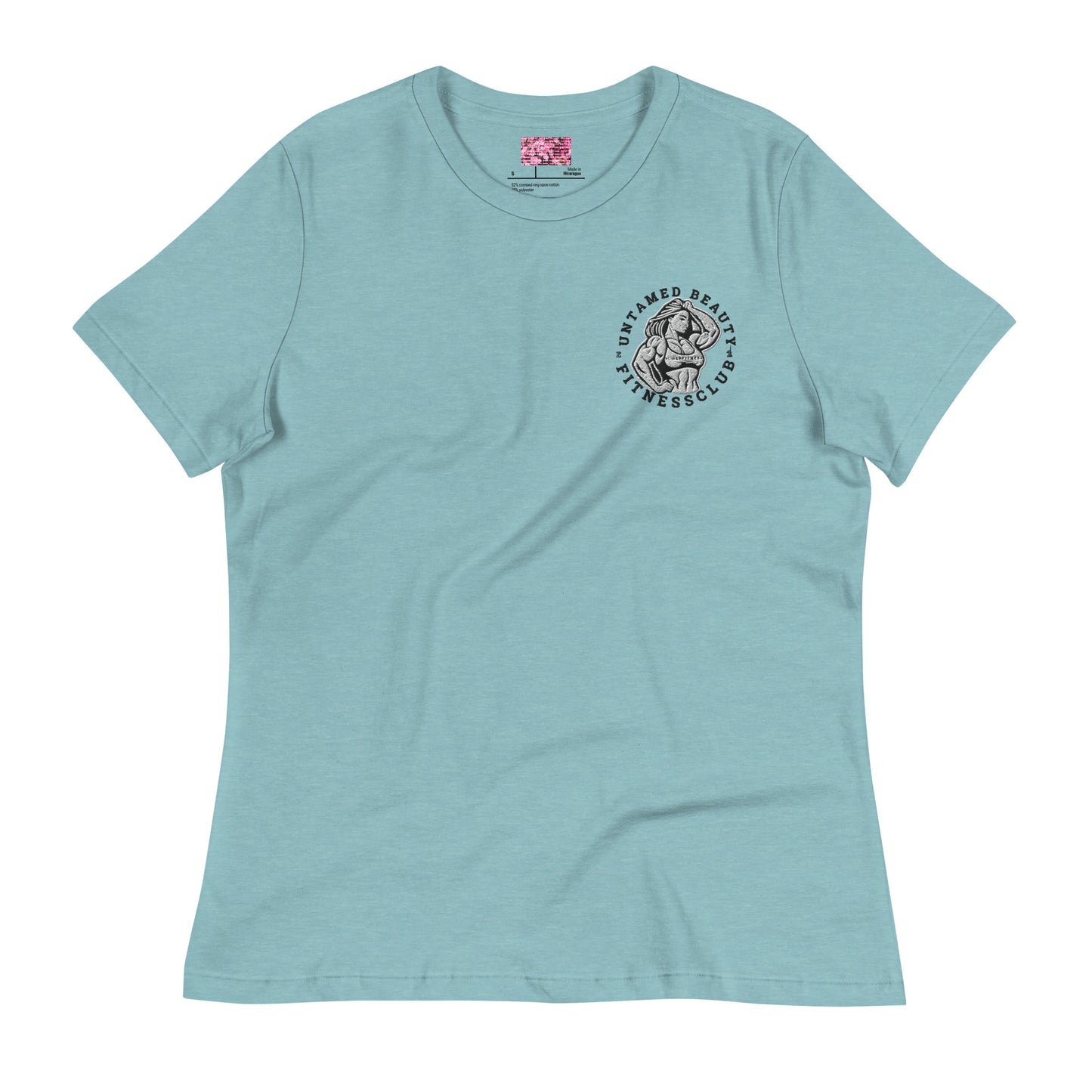 UNTAMED BEAUTY FITNESS CLUB - Women's Relaxed T-Shirt