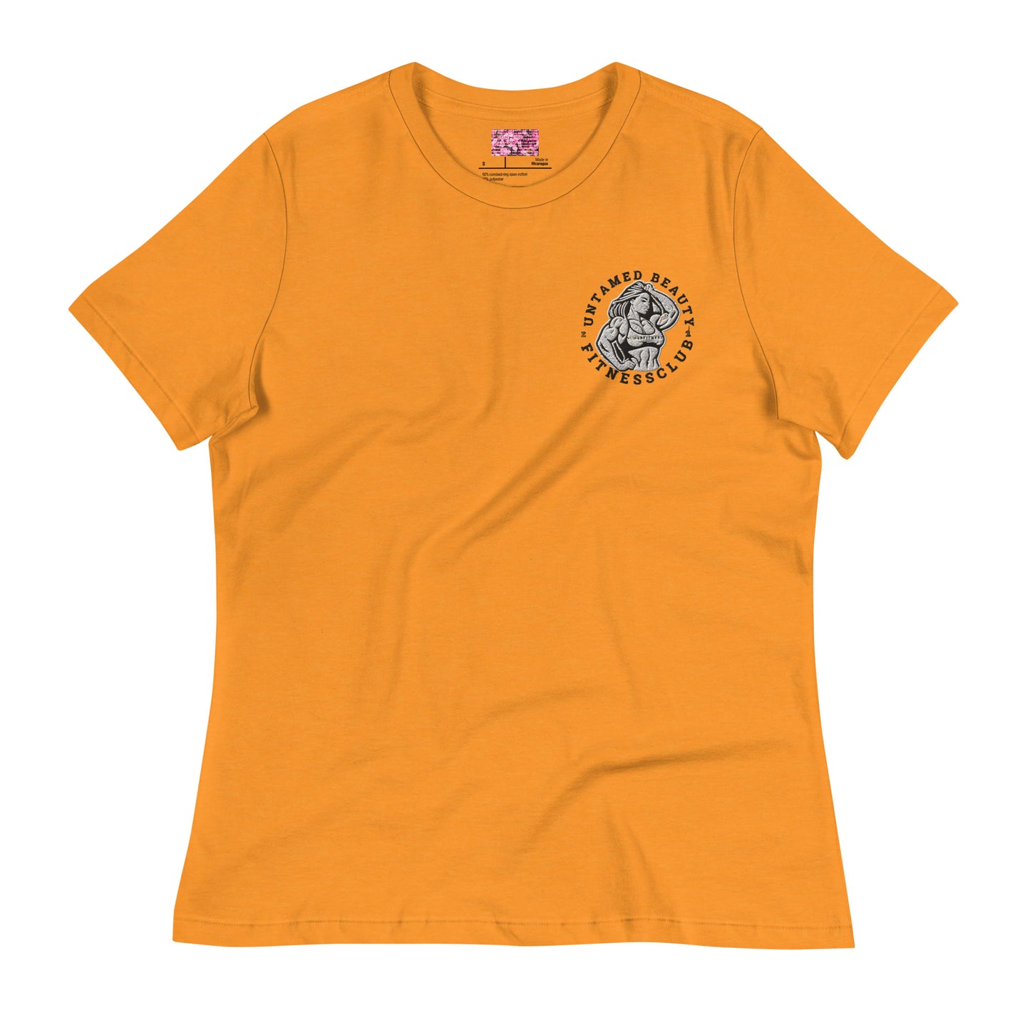 UNTAMED BEAUTY FITNESS CLUB - Women's Relaxed T-Shirt