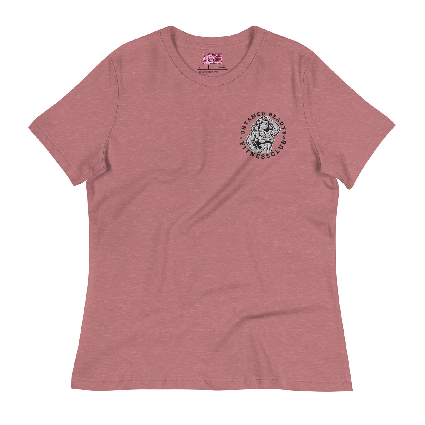 UNTAMED BEAUTY FITNESS CLUB - Women's Relaxed T-Shirt