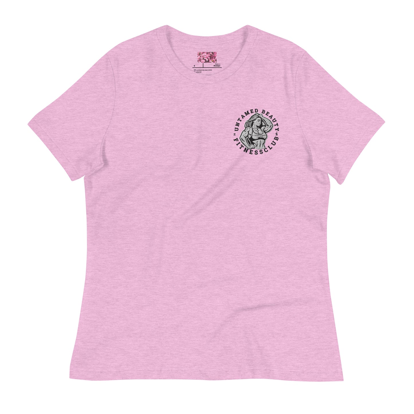 UNTAMED BEAUTY FITNESS CLUB - Women's Relaxed T-Shirt