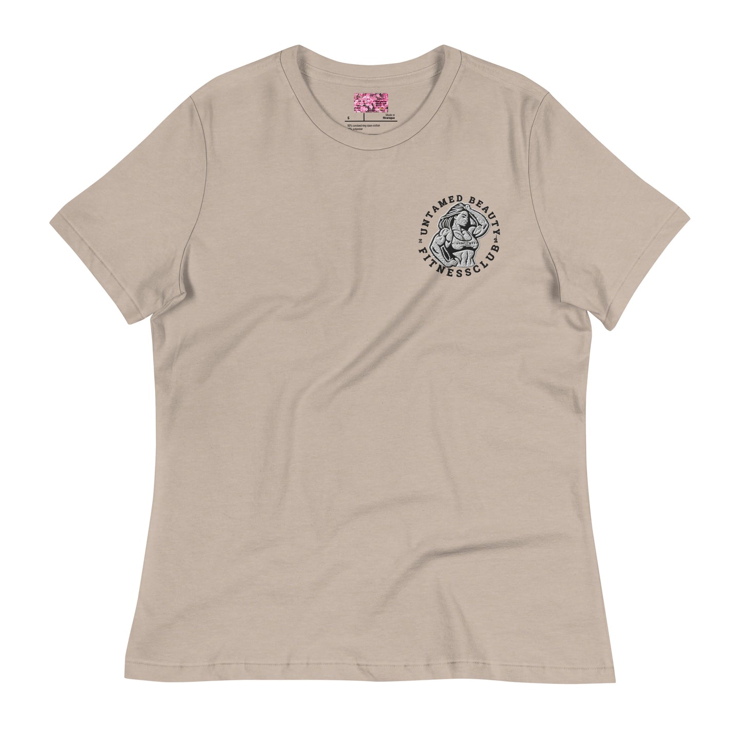 UNTAMED BEAUTY FITNESS CLUB - Women's Relaxed T-Shirt