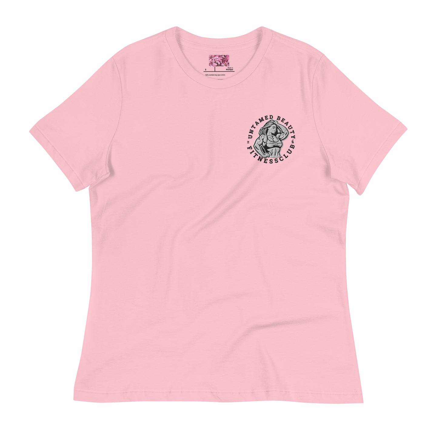 UNTAMED BEAUTY FITNESS CLUB - Women's Relaxed T-Shirt