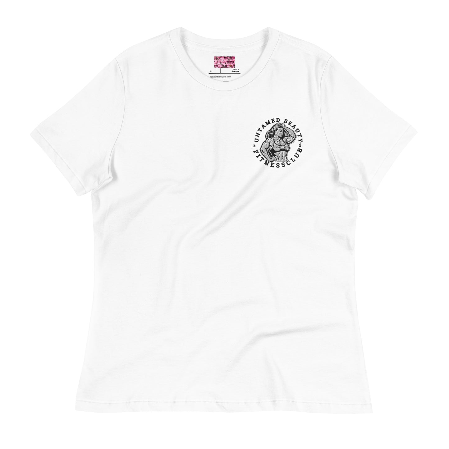 UNTAMED BEAUTY FITNESS CLUB - Women's Relaxed T-Shirt