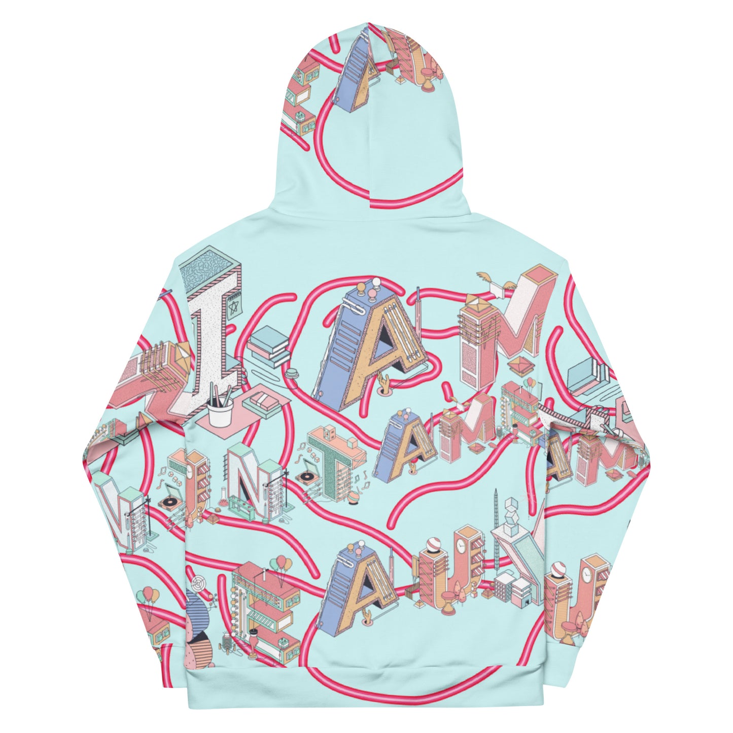 IAM UNTAMED BEAUTY - Unisex Hoodies