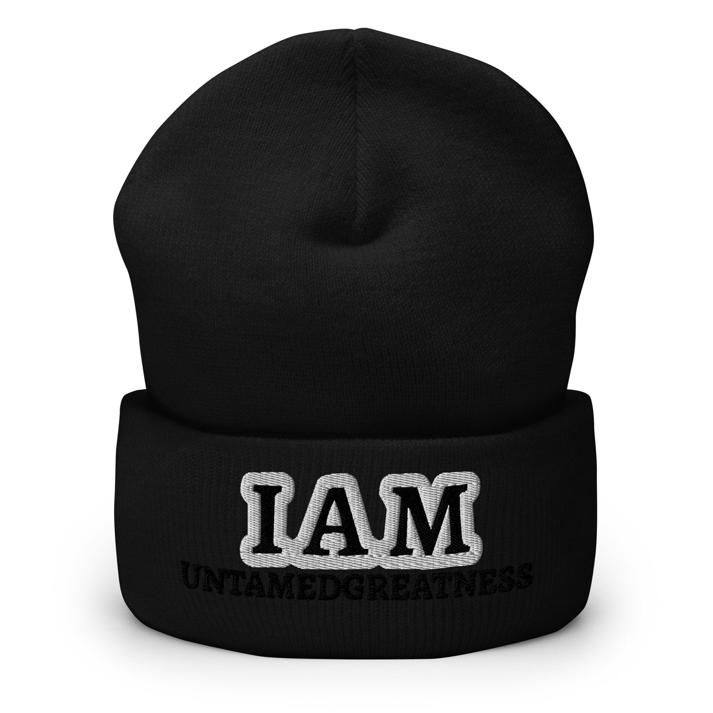 IAM UNTAMED GREATNESS - Cuffed Beanies