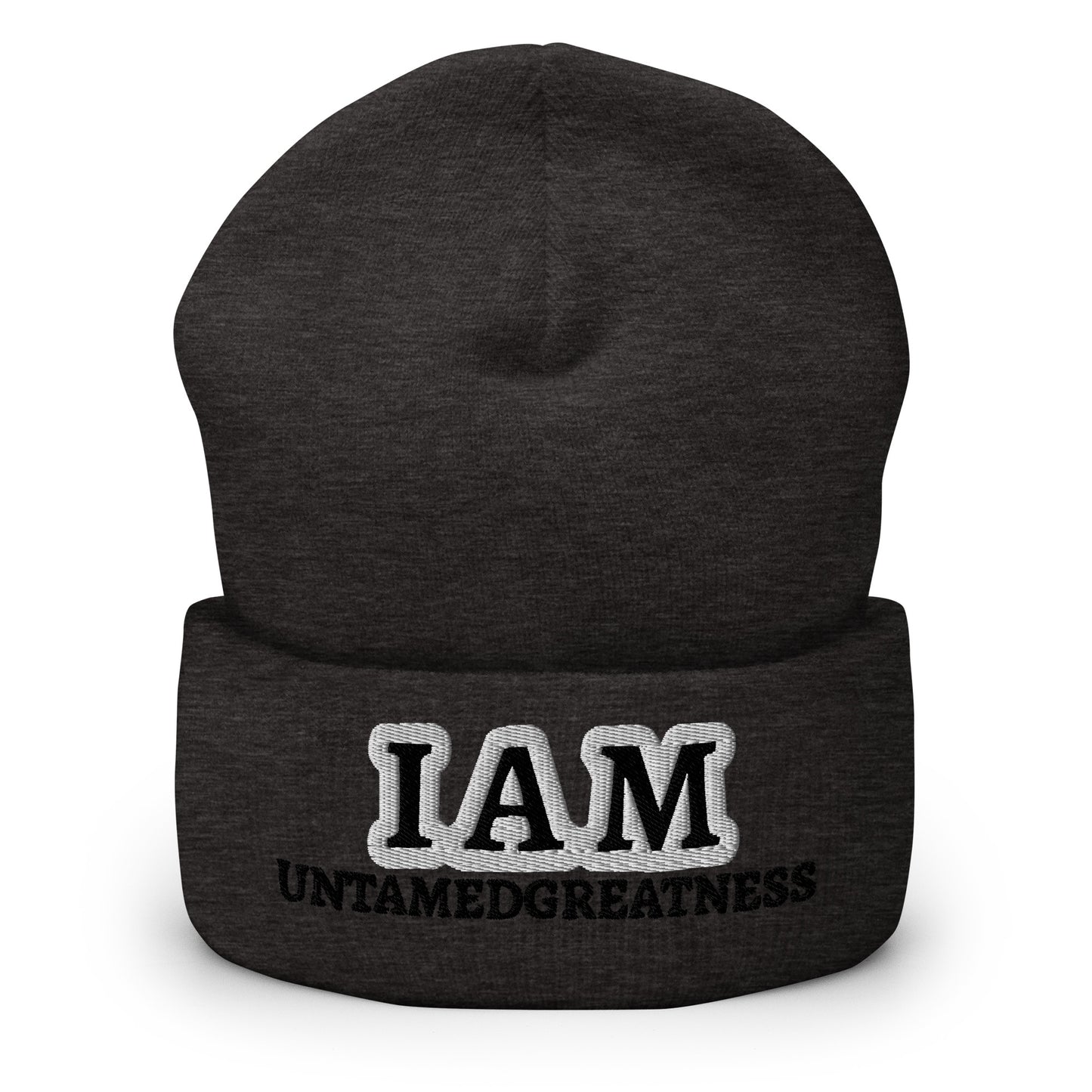 IAM UNTAMED GREATNESS - Cuffed Beanies