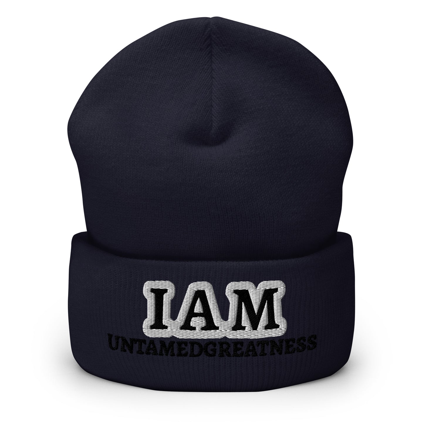 IAM UNTAMED GREATNESS - Cuffed Beanies