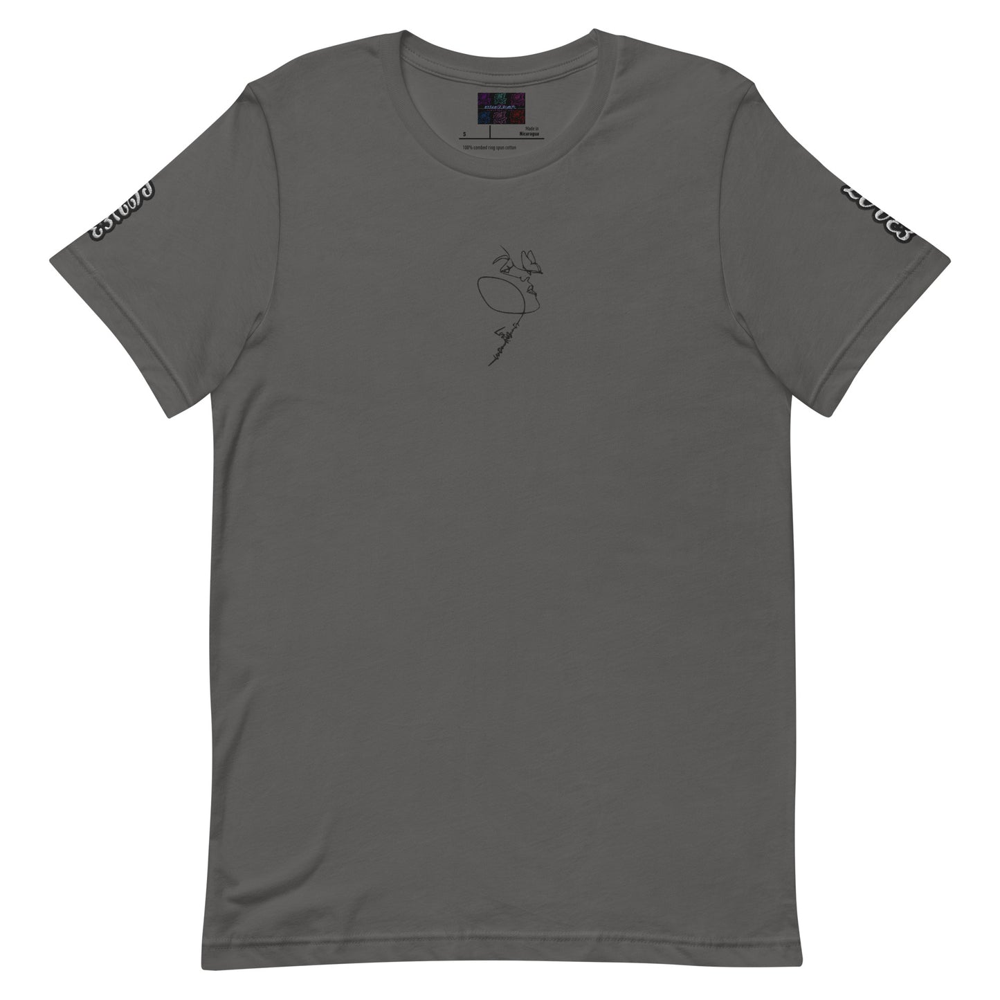 UNTAMED BEAUTY LOVE - EMB Unisex t-shirts