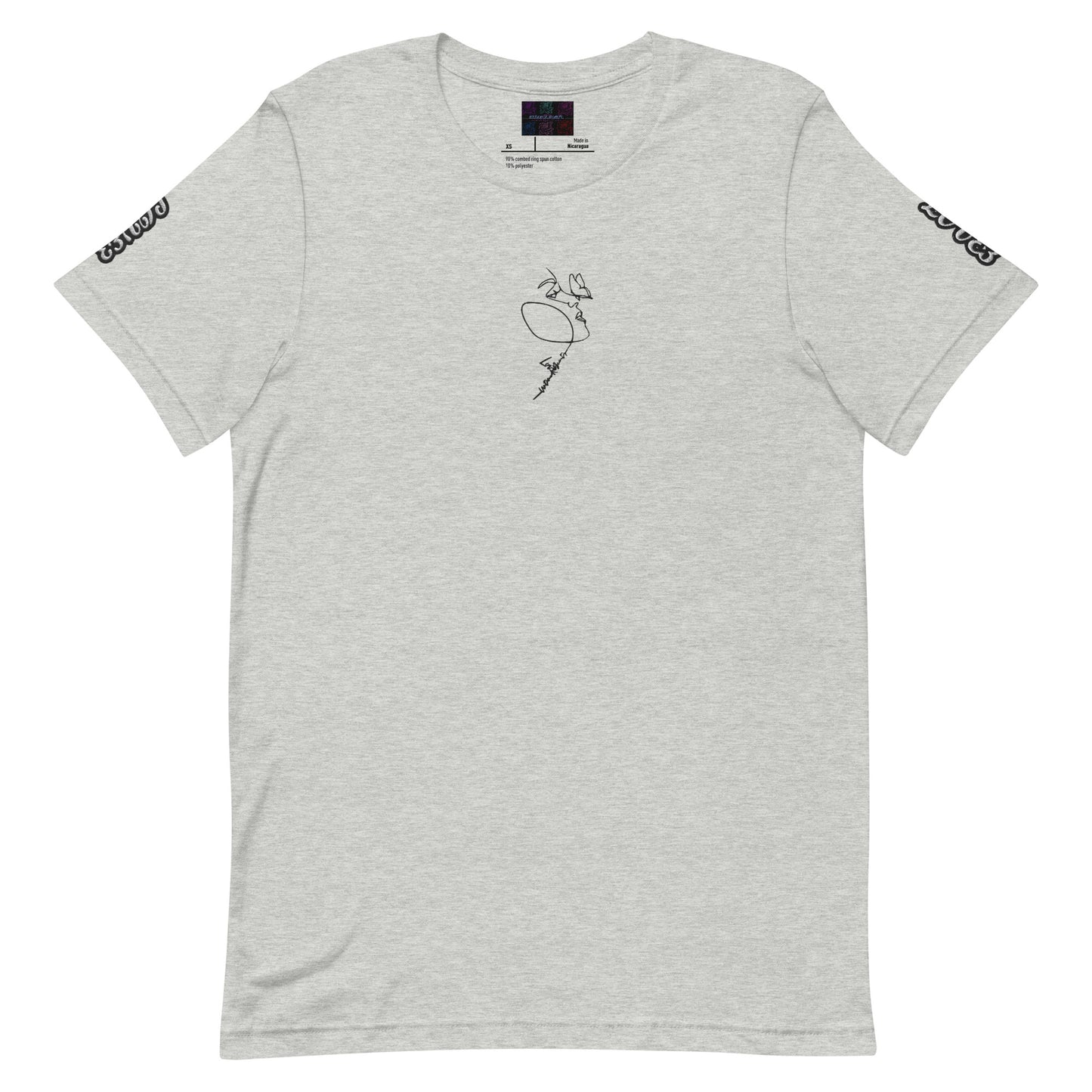 UNTAMED BEAUTY LOVE - EMB Unisex t-shirts