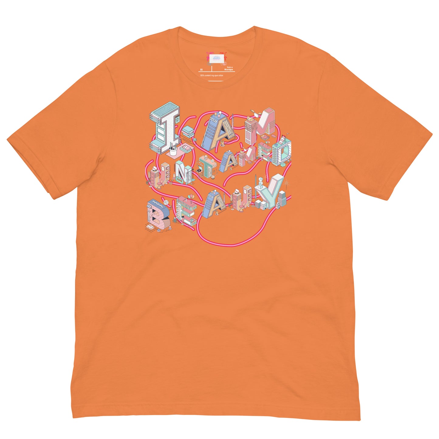 IAM UNTAMED BEAUTY Unisex t-shirts