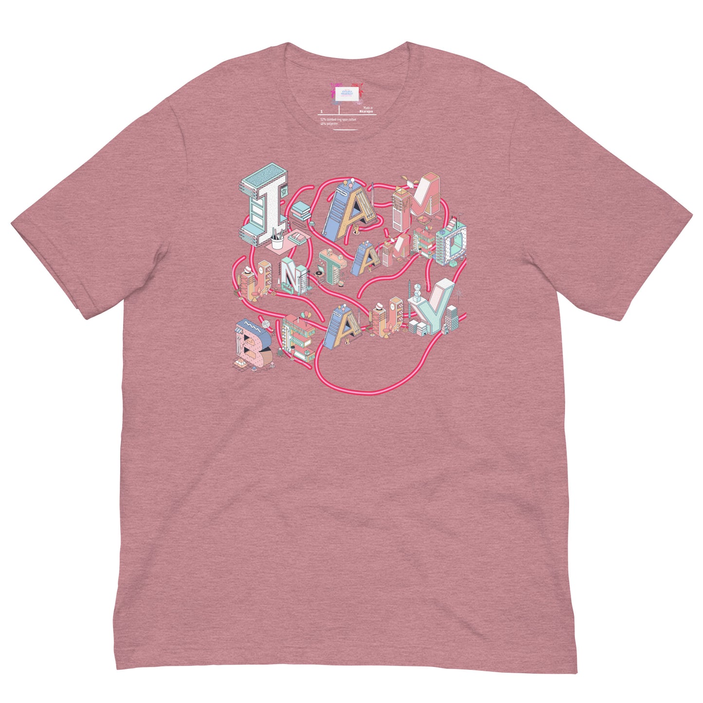 IAM UNTAMED BEAUTY Unisex t-shirts