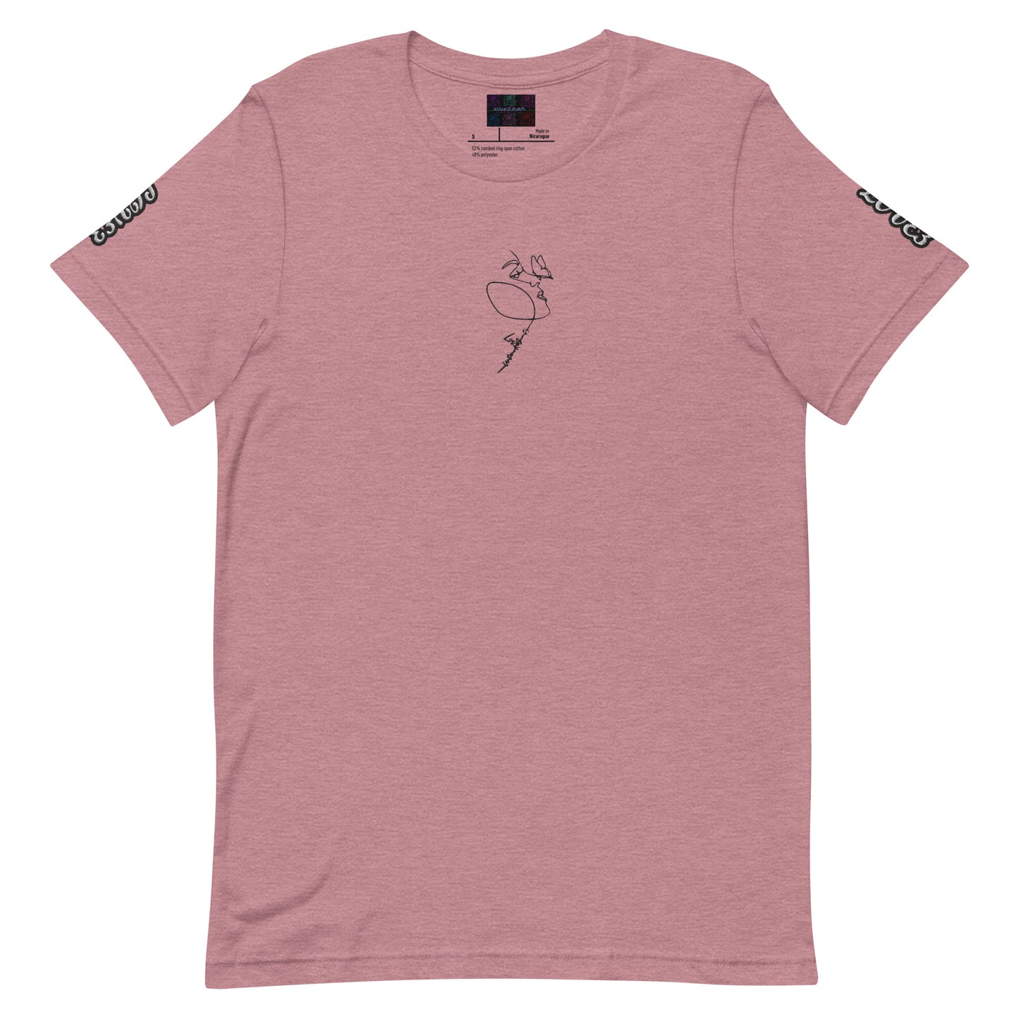 UNTAMED BEAUTY LOVE - EMB Unisex t-shirts