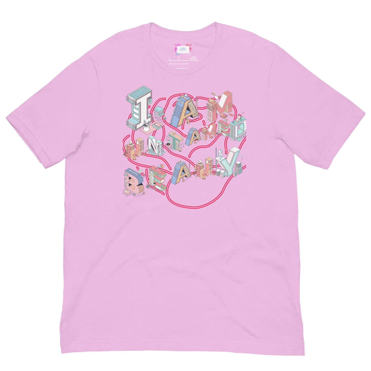 IAM UNTAMED BEAUTY Unisex t-shirts