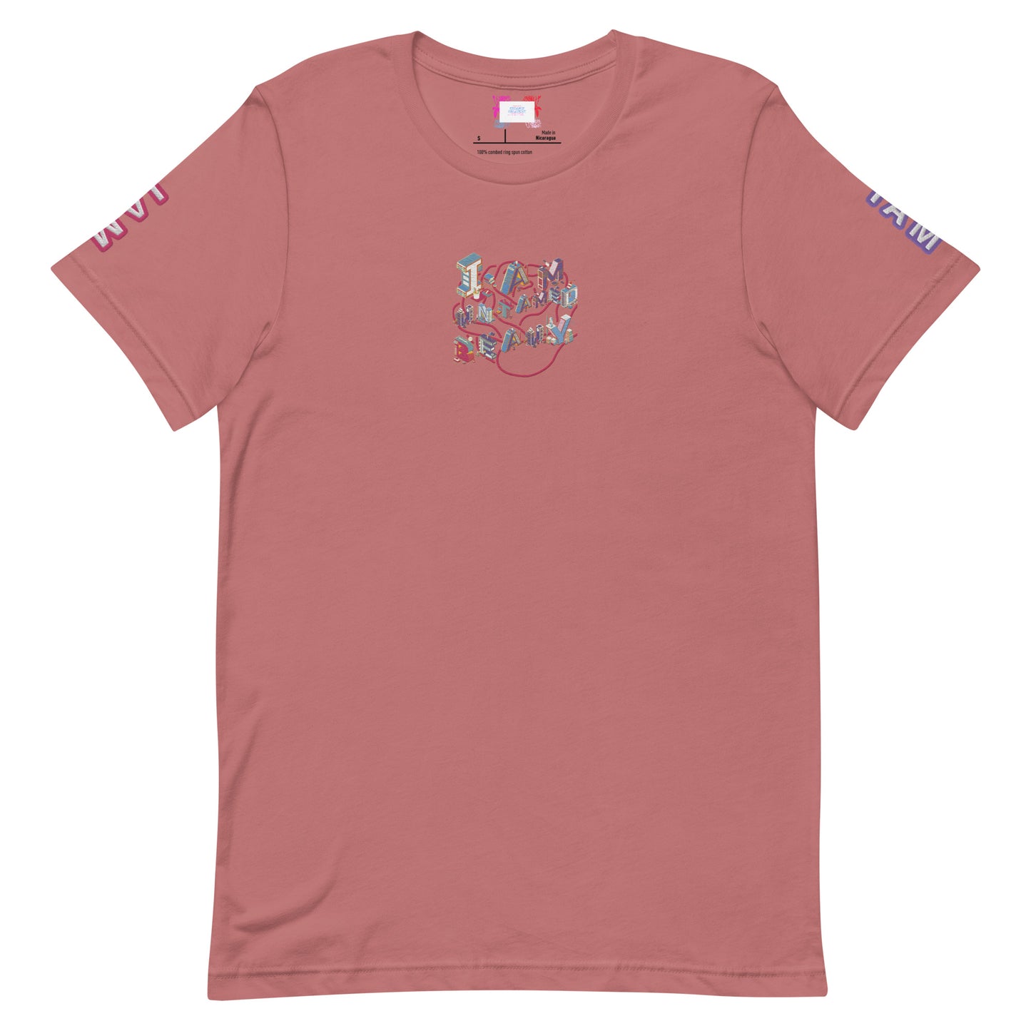 IAM UNTAMED BEAUTY - EMB Unisex t-shirts