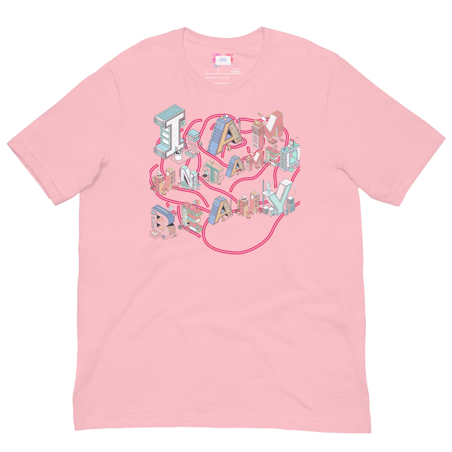 IAM UNTAMED BEAUTY Unisex t-shirts