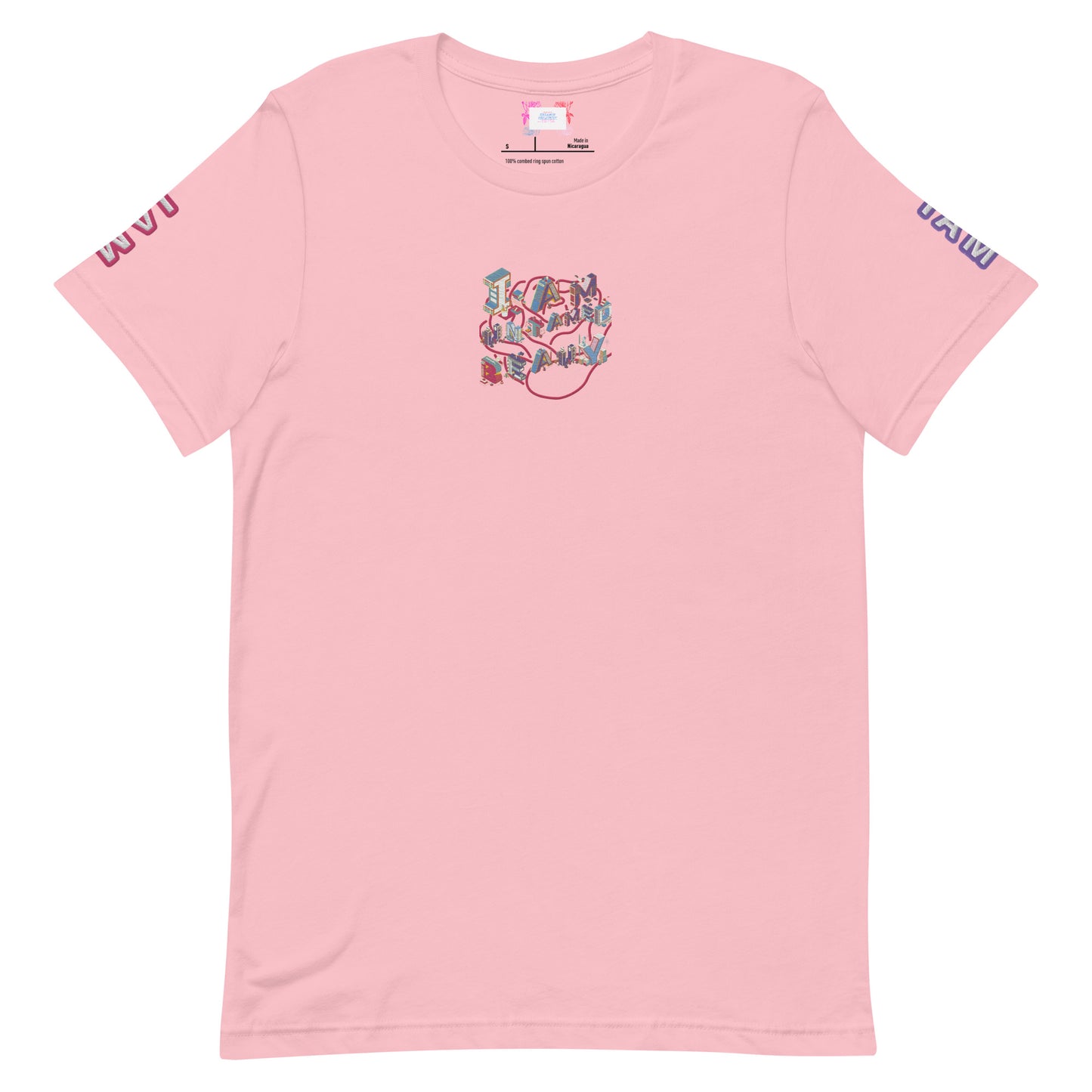 IAM UNTAMED BEAUTY - EMB Unisex t-shirts