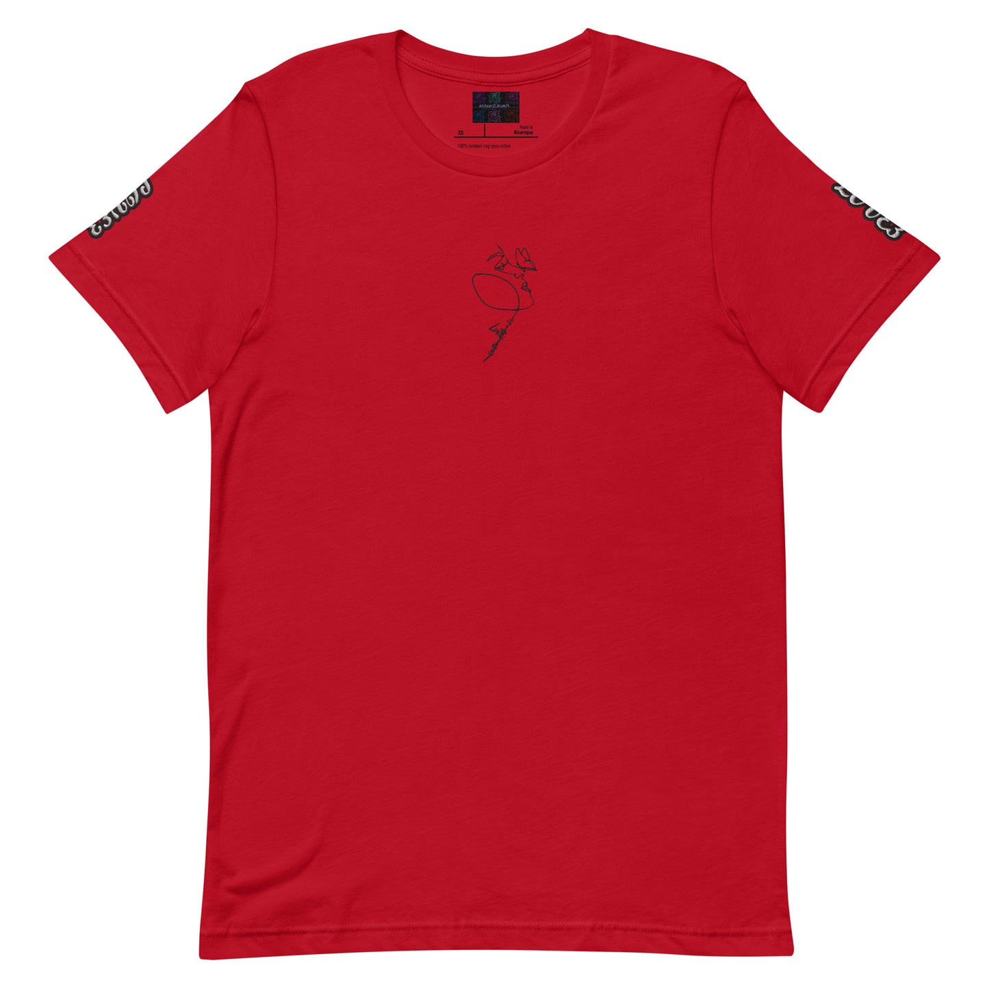 UNTAMED BEAUTY LOVE - EMB Unisex t-shirts