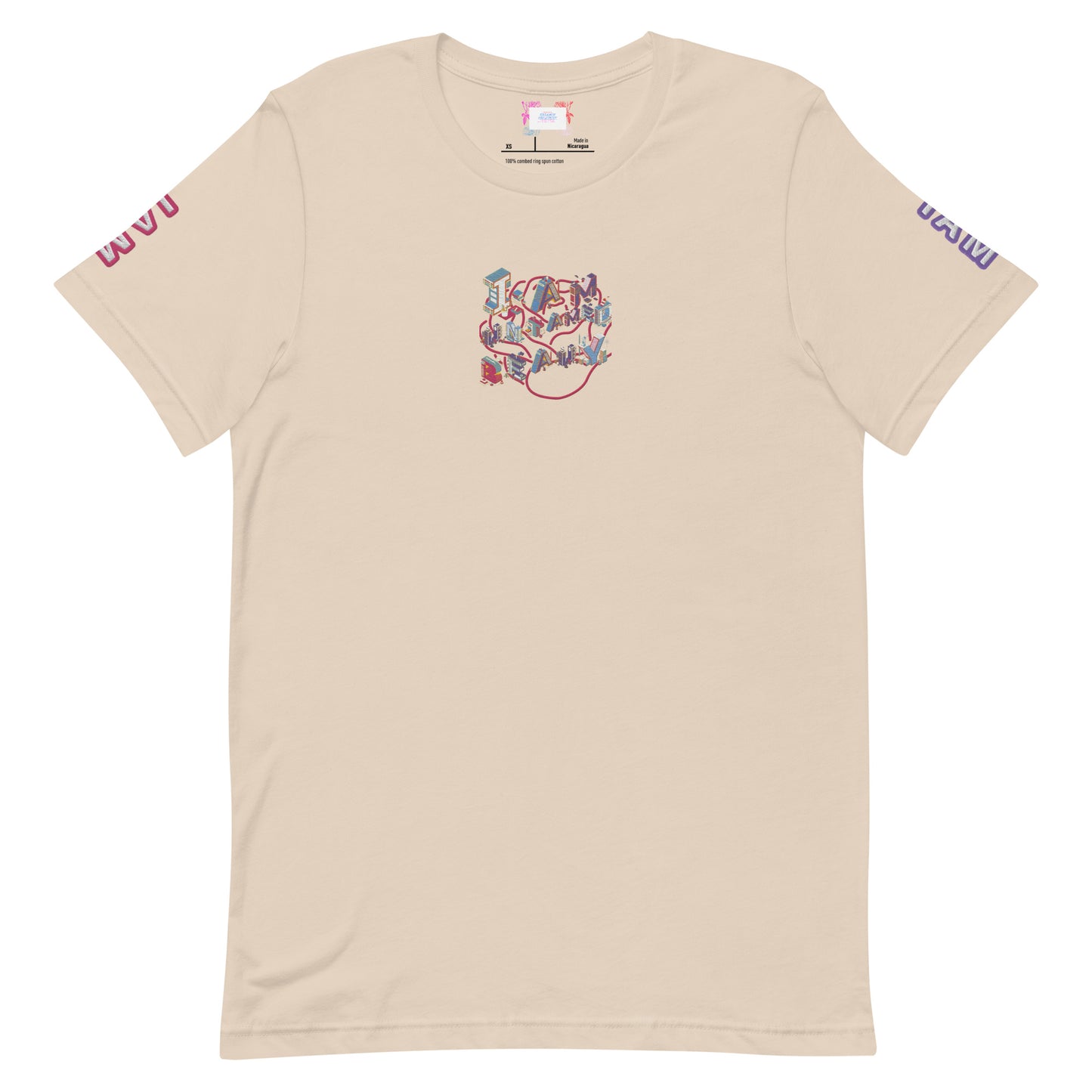IAM UNTAMED BEAUTY - EMB Unisex t-shirts