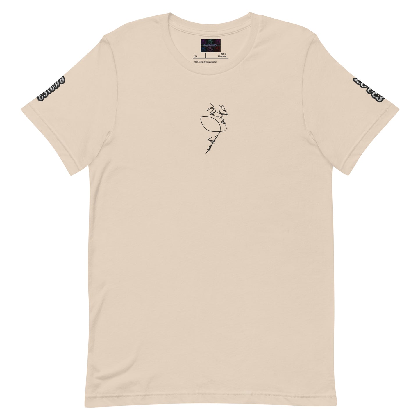 UNTAMED BEAUTY LOVE - EMB Unisex t-shirts