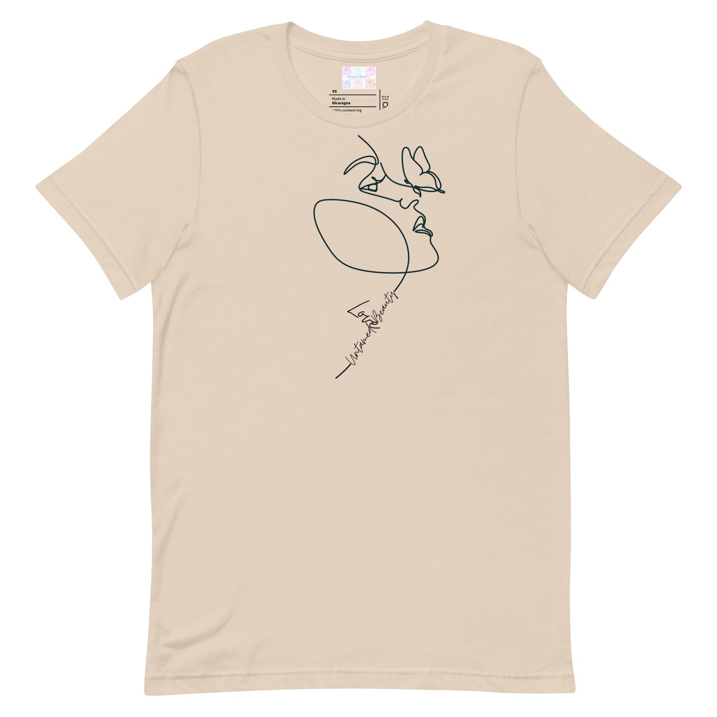 UNTAMED BEAUTY LOVE - Unisex t-shirts