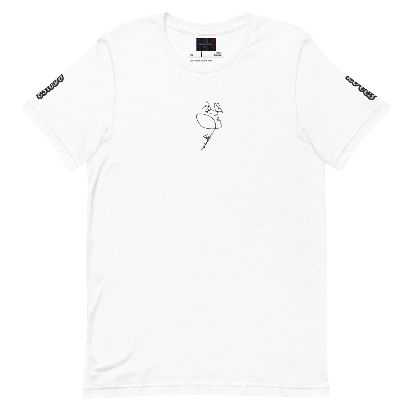 UNTAMED BEAUTY LOVE - EMB Unisex t-shirts