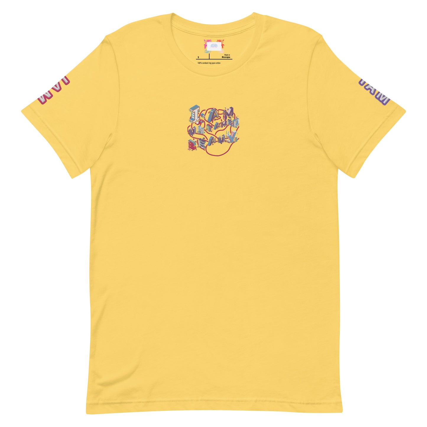 IAM UNTAMED BEAUTY - EMB Unisex t-shirts