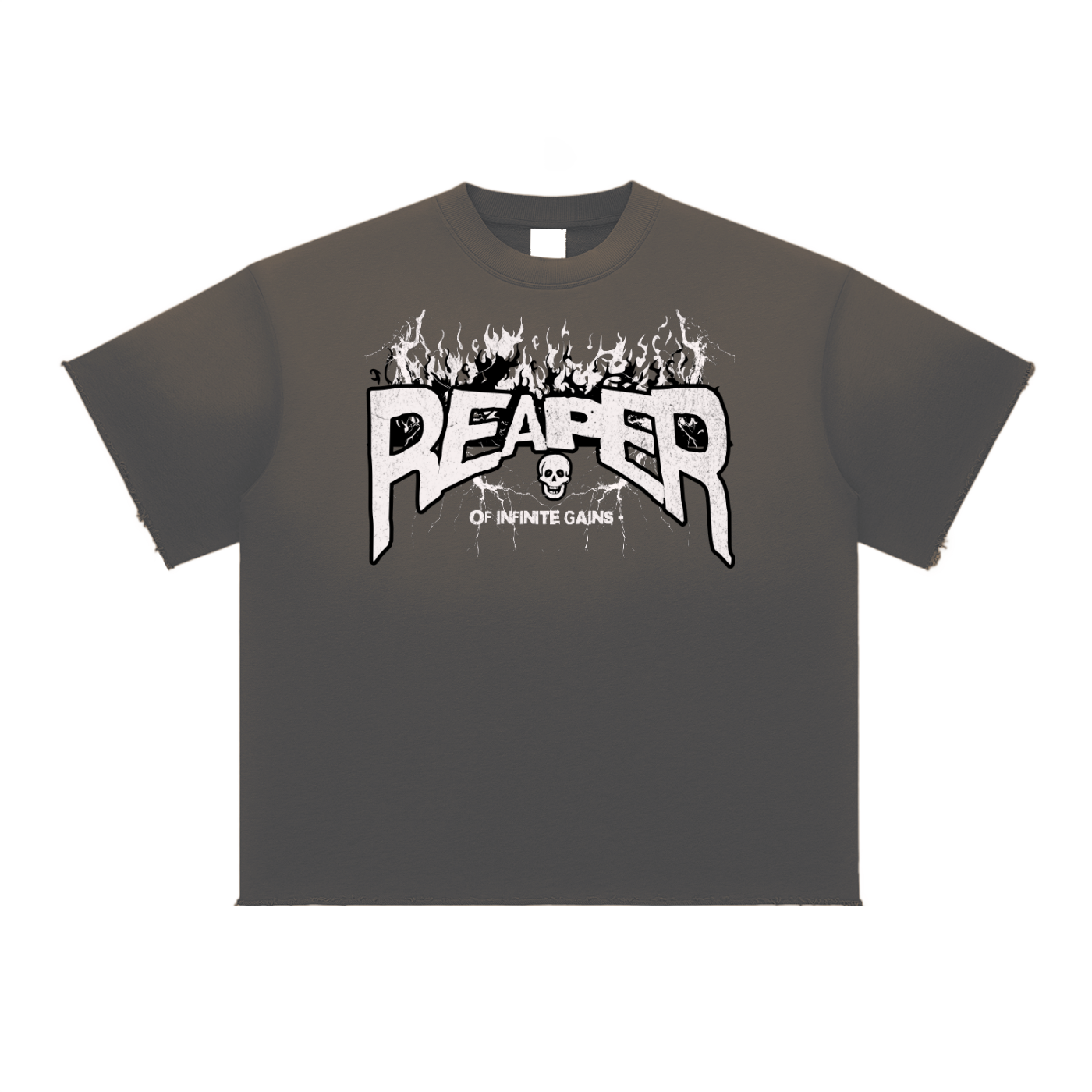 UC- GYM REAPER Men's Sun Fade Raw Edge T-Shirts