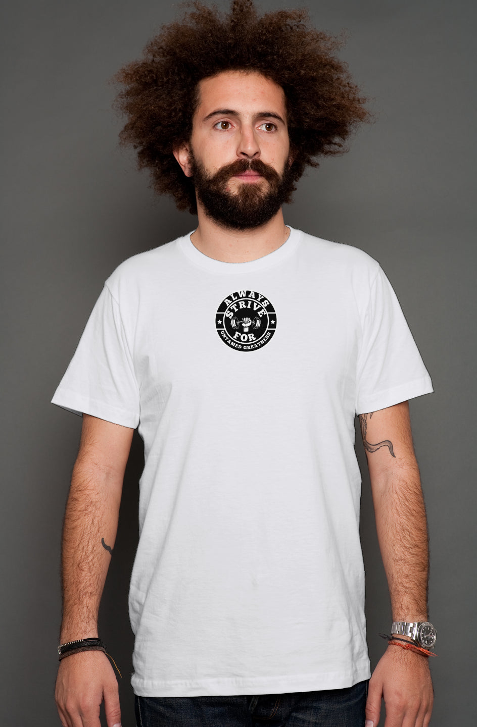 UC - FOREVER GREATNESS Men's heather t shirt
