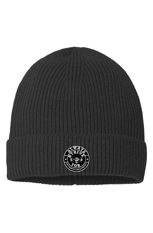 UC - FOREVER GREATNESS Sustainable Fine Rib Knit Beanie