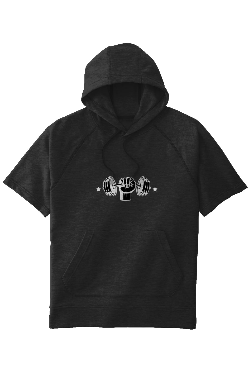 UC- FOREVER GREATNESS Tri-Blend Fleece  S/S Hooded Pullover