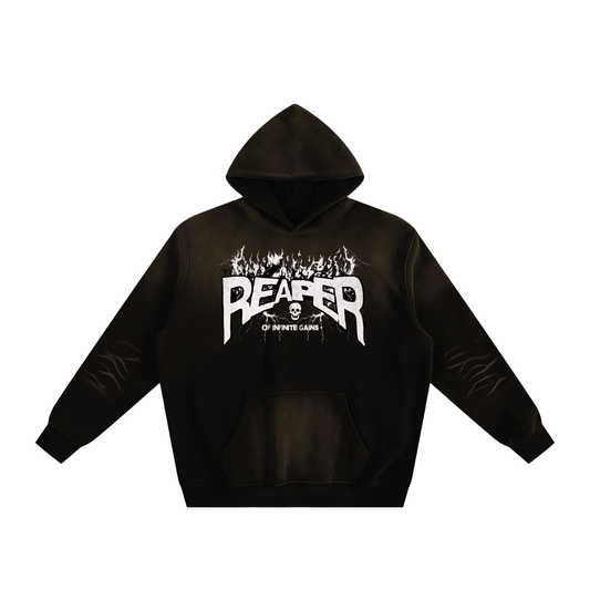 UC- GYM REAPER Sunfade Men's Fleeced Hoodies